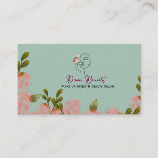 Carte De Visite Make Up Artist Business Card 