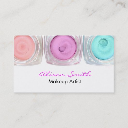 Carte De Visite Makeup artist (Devant)