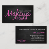 Carte De Visite Makeup Artist (Devant / Derrière)