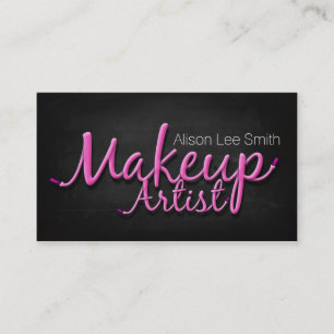 Carte De Visite Makeup Artist