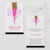 Carte De Visite Makeup Artist (Devant / Derrière)