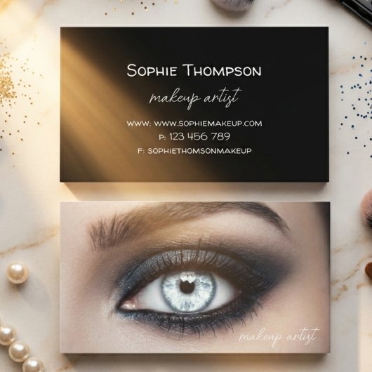 Carte De Visite Makeup artist 