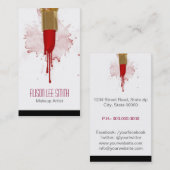 Carte De Visite Makeup Artist (Devant / Derrière)