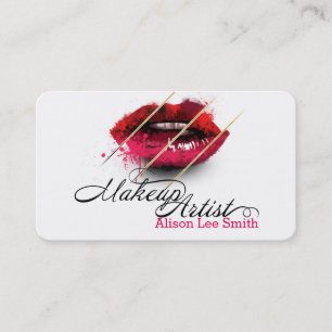 Carte De Visite Makeup Artist