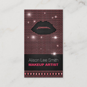 Carte De Visite Makeup Artist/Bright Diamonds