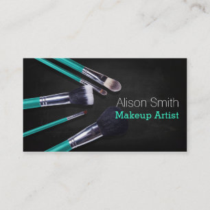 Carte De Visite Makeup Artist brushes/Cosmetic Brushes