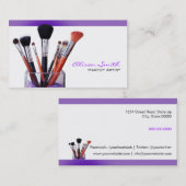 Carte De Visite Makeup artist Business card (Devant / Derrière)