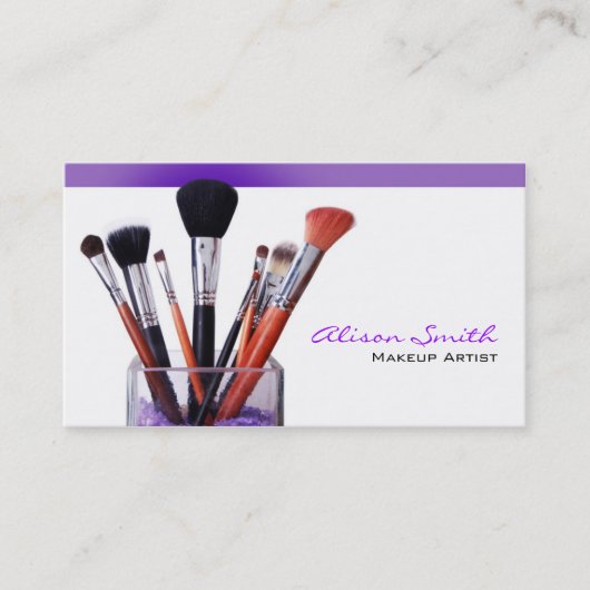 Carte De Visite Makeup artist Business card (Devant)