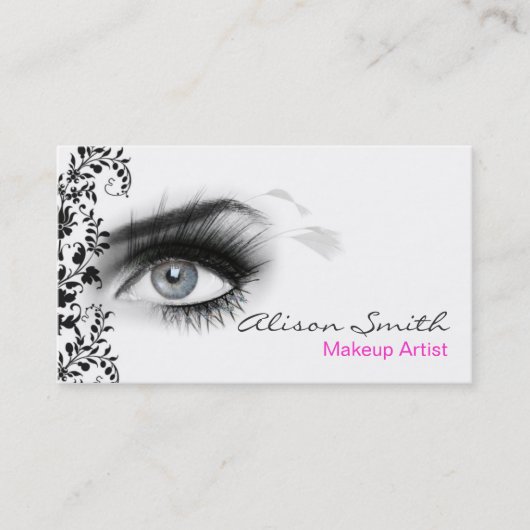 Carte De Visite MakeUp artist business card (Devant)