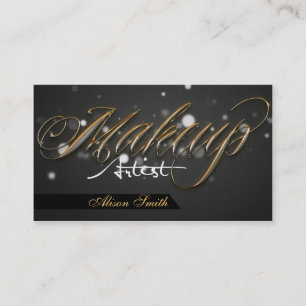 Carte De Visite Makeup Artist business card