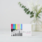 Carte De Visite Makeup artist Business card (Debout devant)