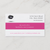 Carte De Visite Makeup artist Business card (Dos)
