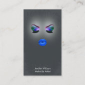 Carte De Visite Makeup Artist Business Card (Dos)