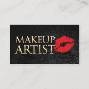 Carte De Visite MakeUp artist business card