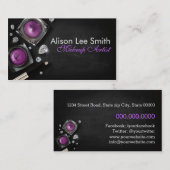 Carte De Visite Makeup Artist/Cream Eyeshadow (Devant / Derrière)