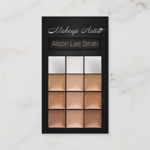Carte De Visite Makeup Artist/Cream Eyeshadow Palette