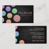 Carte De Visite Makeup Artist/Palette (Devant / Derrière)