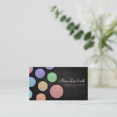 Carte De Visite Makeup Artist/Palette (Debout devant)