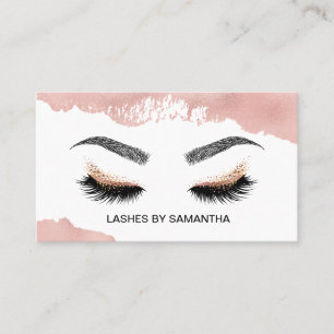 Carte De Visite Makeup artist Wink Eye Beauty Salon Lash Extension