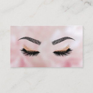 Carte De Visite Makeup artist Wink Eye Beauty Salon Lash Extension
