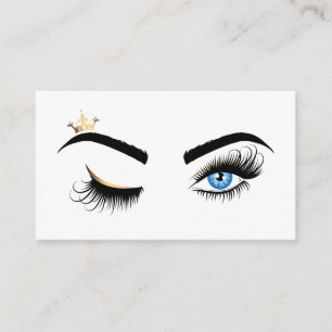 Carte De Visite Makeup artist Wink Eye Beauty Salon Lash Extension