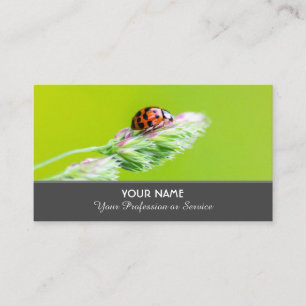 Carte De Visite Maladie positive et chanceuse pour la zen et l'éd