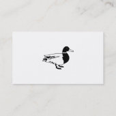 Carte De Visite Mallard, (Dos)