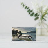 Carte De Visite Mallard Duck (Debout devant)