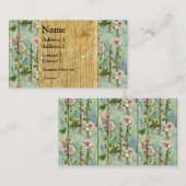 Carte De Visite Mallow et bois (Devant / Derrière)