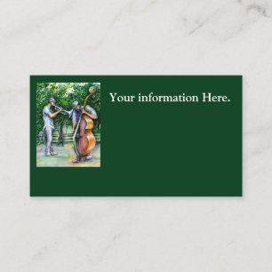 Carte De Visite Maman ne m'a jamais averti des joueurs tuba