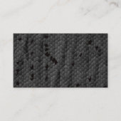 Carte De Visite Mamba noire illustrée,Art Prints, (Devant)