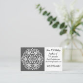 Carte De Visite Manatee Mandala (Debout devant)