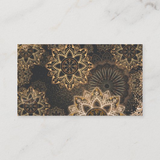 Carte de visite Mandala (Dos)