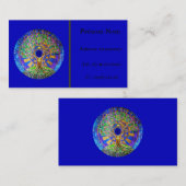 Carte de visite Mandala (Devant / Derrière)