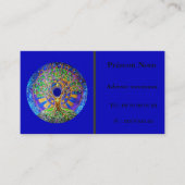 Carte de visite Mandala (Devant)