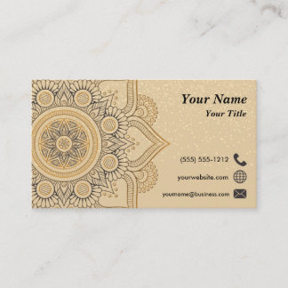 Carte De Visite Mandala
