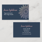 Carte De Visite Mandala (Devant / Derrière)