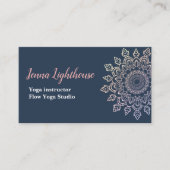 Carte De Visite Mandala (Devant)