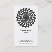 Carte De Visite Mandala 011 (Dos)