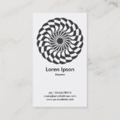 Carte De Visite Mandala 05 (Dos)