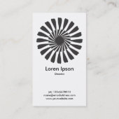 Carte De Visite Mandala 08 (Dos)