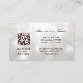 Carte De Visite Mandala 3D Gold rouge (Dos)