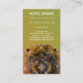 Carte De Visite Mandala Âme Gitane (Dos)