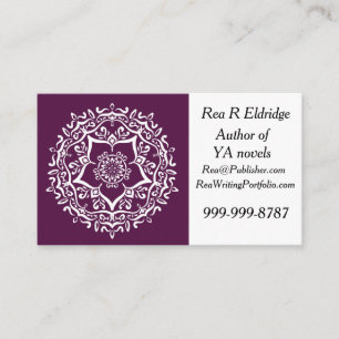 Carte De Visite Mandala Blackberry