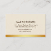 Carte De Visite Mandala classique Lotus d'instructeur de yoga (Dos)