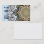 Carte De Visite Mandala d'arbre (Devant / Derrière)