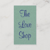 Carte De Visite Mandala de coeur (Dos)