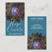 Carte De Visite Mandala de la Déesse Terre  (Devant / Derrière)