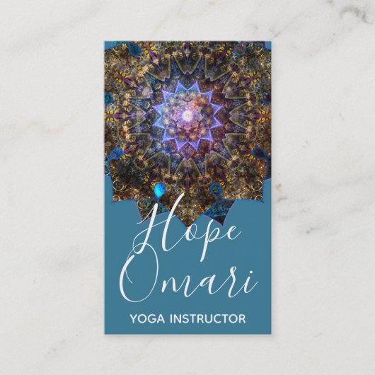 Carte De Visite Mandala de la Déesse Terre  (Devant)