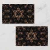 Carte De Visite Mandala de l'âge de bronze (Devant / Derrière)